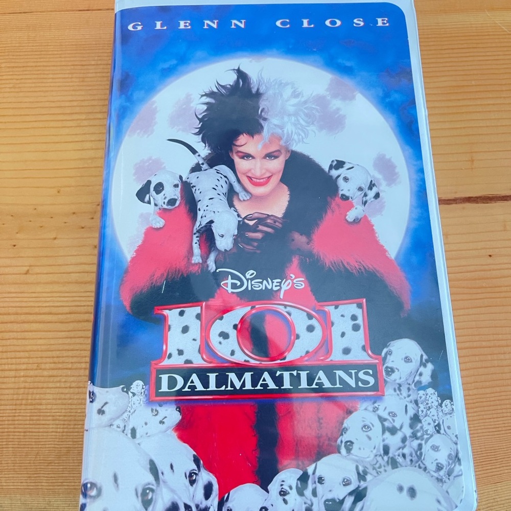 Disney 101 Dalmatians VHS